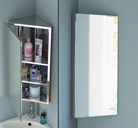 mirrored bathroom corner cabinet stainless steel|500mm mirrored bathroom cabinet.